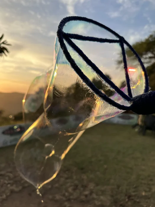 Lollipop bubble
