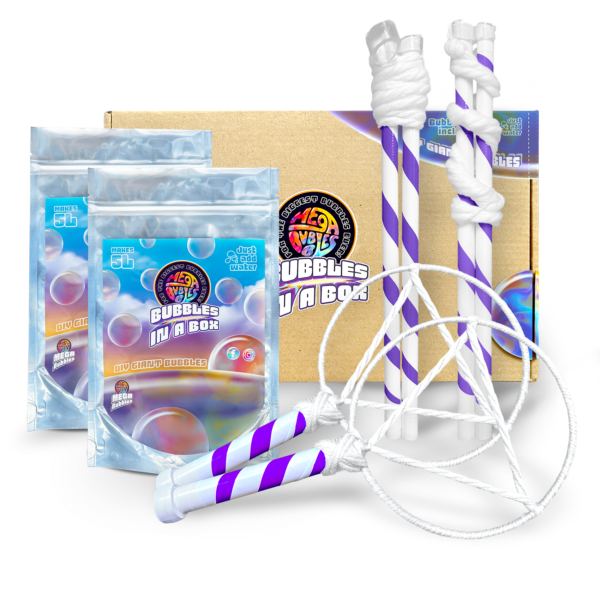 Bubbles In A Box - DIY Giant Bubble Kit MAX - Makes 10L